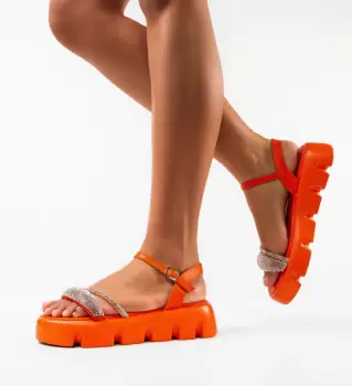 Sandale dama Bryant Portocalii imagine