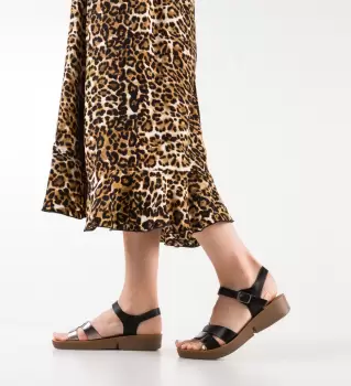 Sandale dama Burt Negre imagine