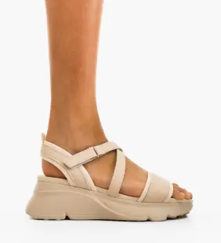 Sandale dama Cameron Bej imagine