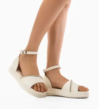 Sandale dama Chandra Albe imagine