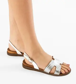 Sandale dama Chaux Argintii imagine