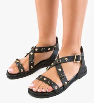 Sandale dama Clab Negre imagine