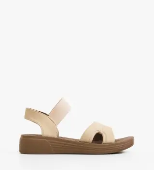 Sandale dama Clytia Bej imagine