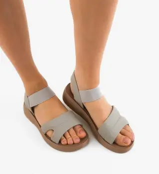 Sandale dama Clytia Gri imagine