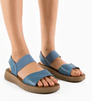 Sandale dama Crescen Albastre imagine