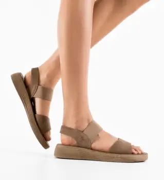 Sandale dama Crescen Khaki imagine