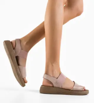 Sandale dama Crescen Mov imagine