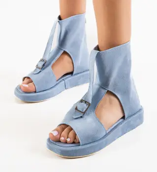 Sandale dama Cresida Albastre imagine