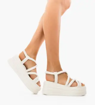 Sandale dama Criman Albe imagine