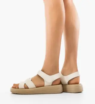 Sandale dama Damaro Albe imagine