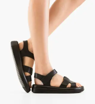 Sandale dama Damaro Negre imagine