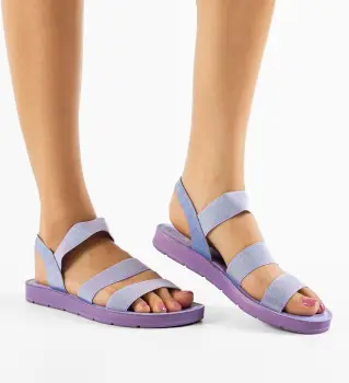 Sandale dama Dhagayt Mov imagine