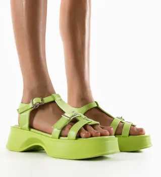 Sandale dama Dixie Verzi imagine