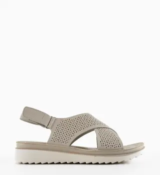 Sandale dama Edmon Gri imagine