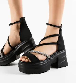 Sandale dama Eleger Negri imagine