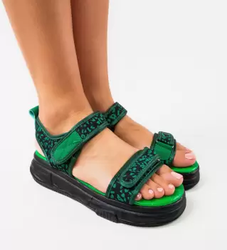 Sandale dama Elektra Verzi imagine