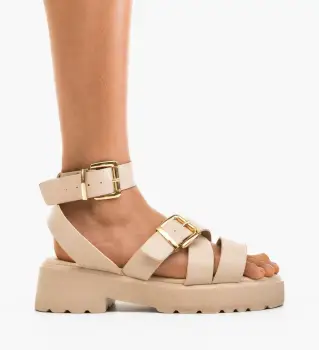 Sandale dama Eoin Bej imagine