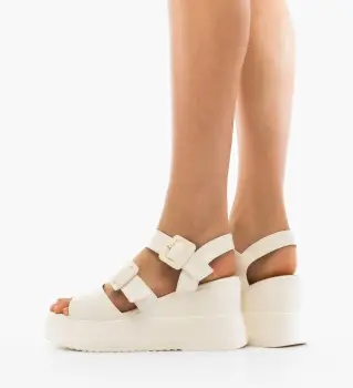 Sandale dama Evans Albe imagine