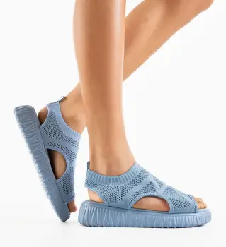 Sandale dama Existega Albastre imagine