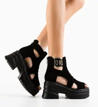 Sandale dama Flay Negri imagine