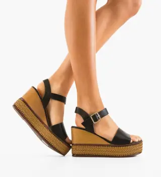 Sandale dama Fleur Negre imagine