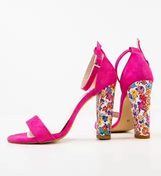 Sandale dama Florys Fuchsia imagine