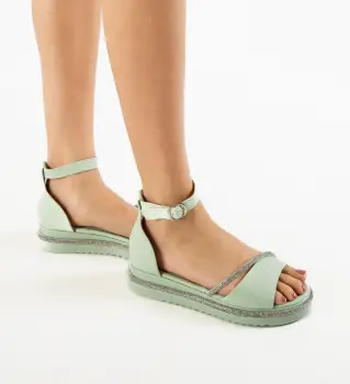 Sandale dama Haarlem Verzi imagine