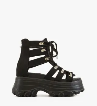 Sandale dama Hadda Negre imagine