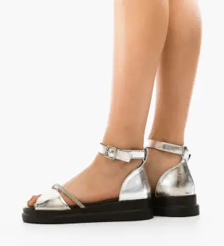 Sandale dama Hazze Argintii imagine