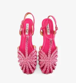 Sandale dama Henri Fuchsia imagine