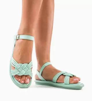 Sandale dama Houd Turcoaz imagine