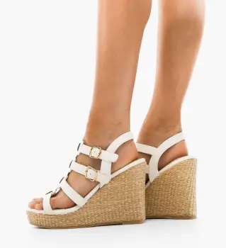 Sandale dama Inazera Albe imagine