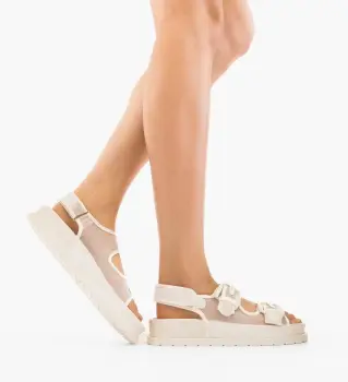 Sandale dama Jago Albe imagine