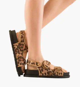 Sandale dama Jago Animal Print imagine