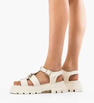 Sandale dama Jajam Albe imagine