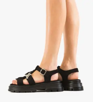 Sandale dama Jajam Negre imagine