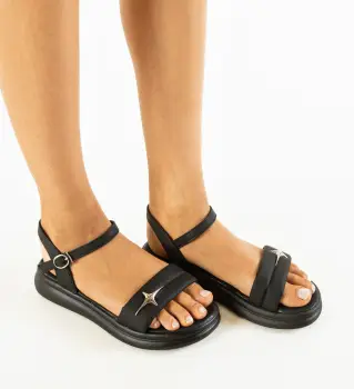 Sandale dama Janc Negre imagine