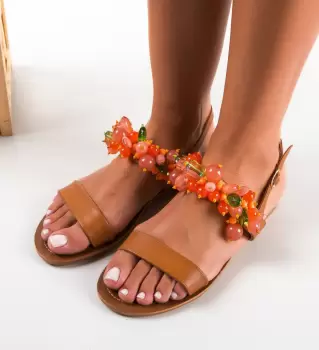 Sandale dama Joans Camel imagine