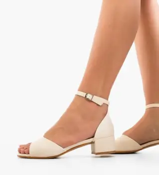 Sandale dama Julian Bej 2 imagine