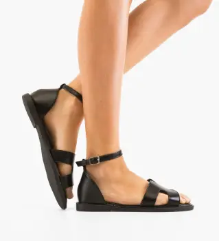 Sandale dama Junos Negre imagine