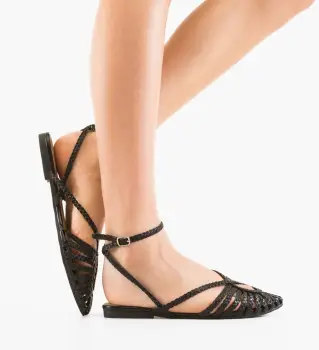 Sandale dama Jurek Negre imagine