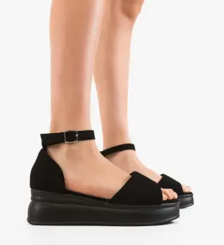 Sandale dama Juste Negre imagine