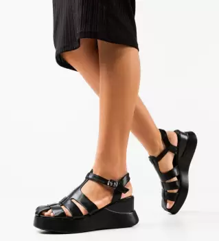 Sandale dama Kelorit Negre imagine