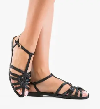 Sandale dama Klanne Negre imagine