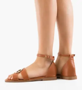 Sandale dama Kornela Camel imagine