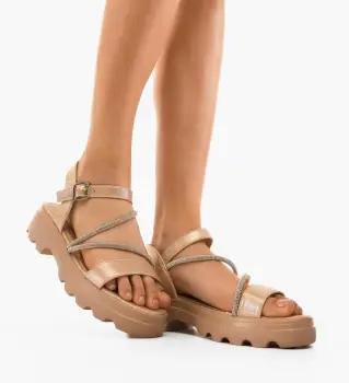 Sandale dama Lance Aurii imagine