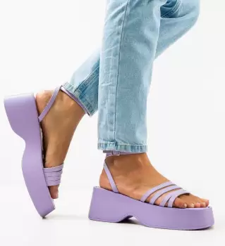 Sandale dama Laurentino Mov imagine