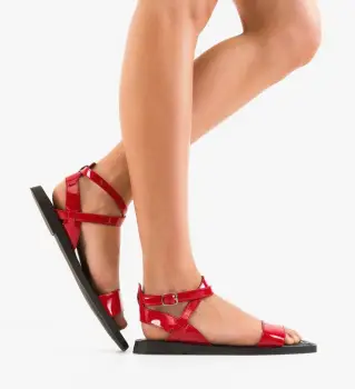 Sandale dama Leontus Rosii imagine