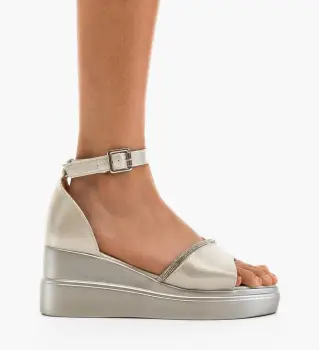 Sandale dama Lloyd Argintii imagine