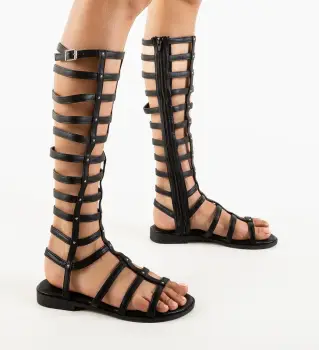 Sandale dama Louisa Negre imagine